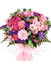 RENKLİ KRİZANTEM BUKETİ